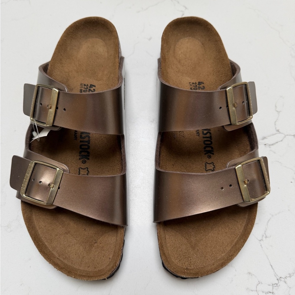 Birkenstock Arizona Rose Gold Sandals 42